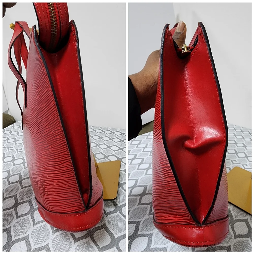 Louis Vuitton Epi Saint Jacques PM Red